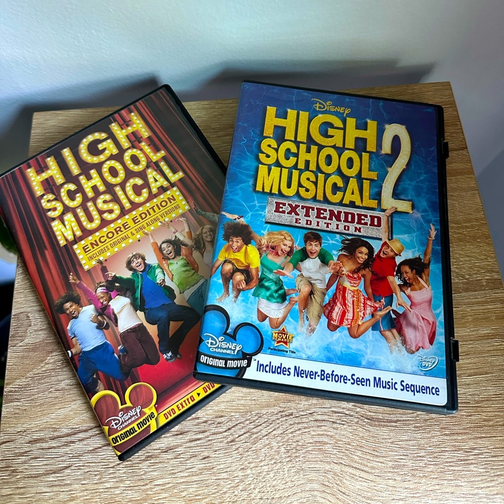 Highschool Musical 1+2 Dvds